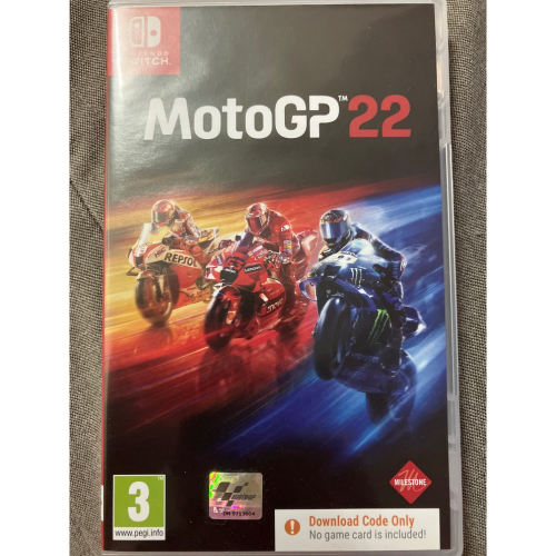 《盒裝序號 現貨速寄》SWITCH 世界摩托車錦標賽 2022 MotoGP 22 GP 22 gp22中文版