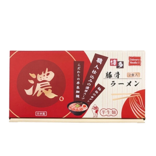 Gelovery 編哥 濃。豚骨拉麵一盒兩份 日式豚骨拉麵