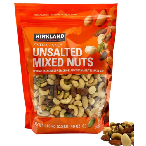 特價 1.13 Kg Kirkland 科克蘭 無調味綜合堅果 香烤 原味堅果 好市多 Costco 1.13公斤