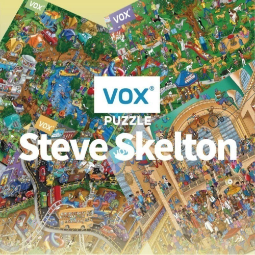 VOX福思 狗狗公園/中央車站/移動中/露營趣 1000/1020片拼圖