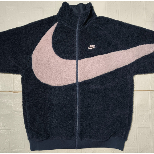 (0145) NIKE 羔羊絨 外套 胸圍124 衣長74 DH2474 456