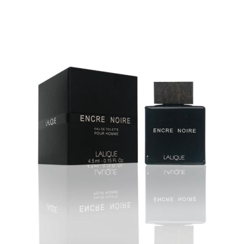 LALIQUE 萊儷｜ENCRE NOIRE 黑澤男性淡香水｜1.5ML針管（噴式）｜4.5ML小香（沾式）