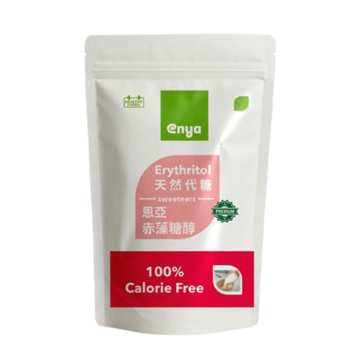 enya 恩亞 赤藻糖醇 500g/袋 砂狀 低GI 零熱量 糖 代糖 生酮 烘焙 添加菊苣纖維 (複方)【恩亞生活】