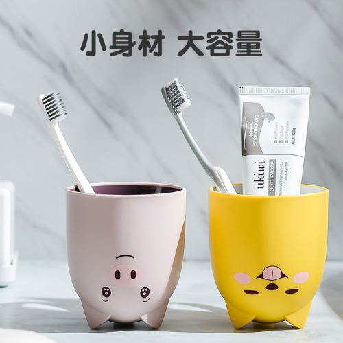 兒童刷牙杯寶寶牙杯趣味卡通防摔家用漱口刷牙杯子嬰兒可愛牙杯