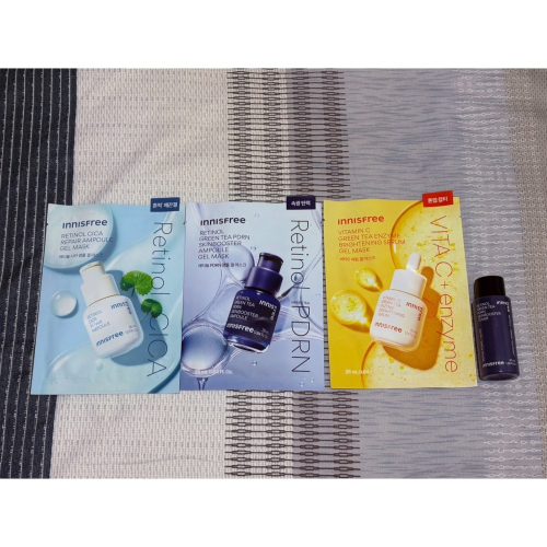 [全新商品] [立即出貨] Innisfree 保養品組合包(內含3面膜及1化妝水)