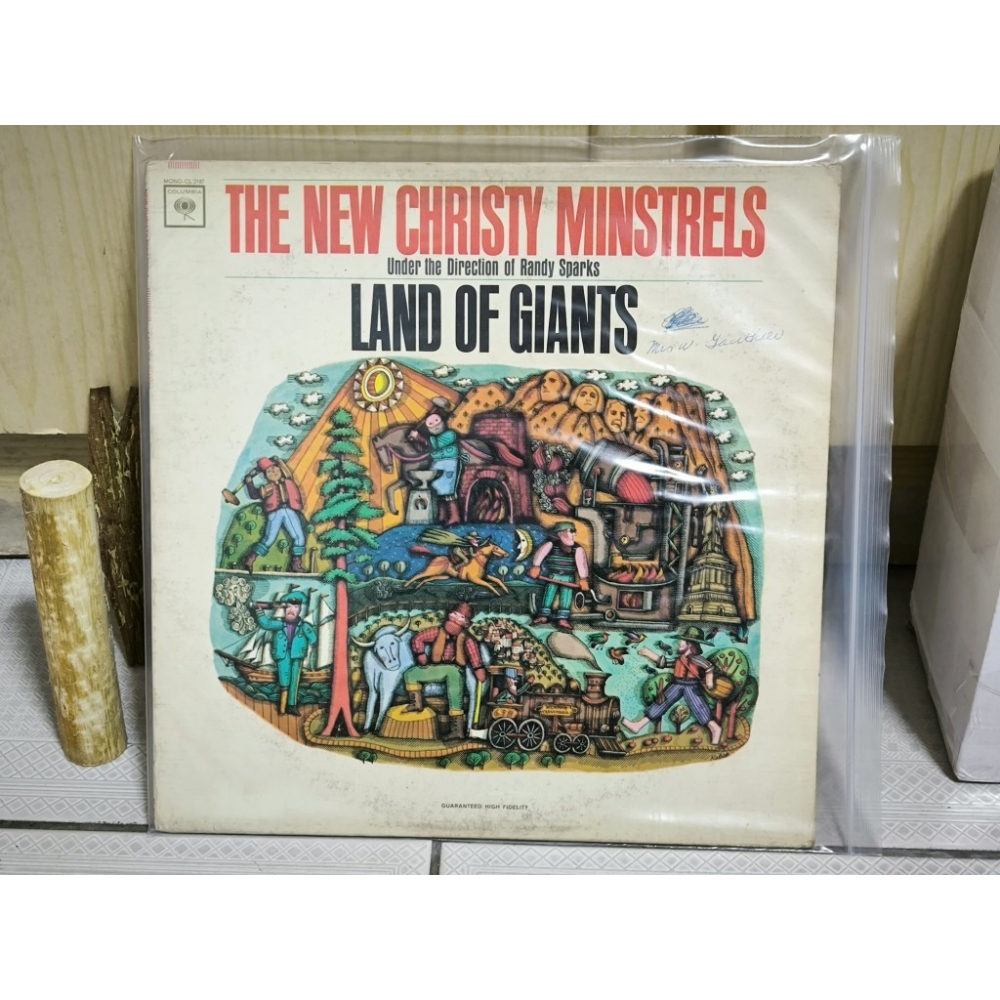 二手黑膠唱片-新克利斯提詩 New Christy Minstrels Land of Giants