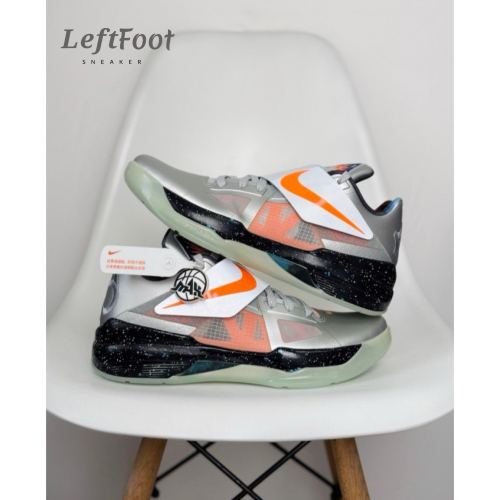 灭世纯原 Nike KD4 Galaxy All Star 全明星 舒适 减震包裹性籃球鞋 金属银 FD2635-001