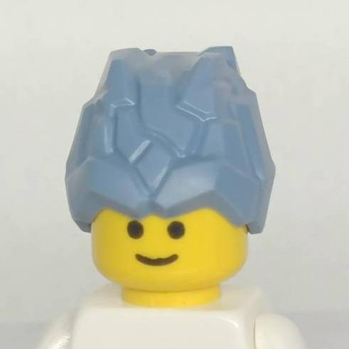 正版LEGO 特殊39 岩石頭髮 沙藍色 漫威英雄 76200 6349779