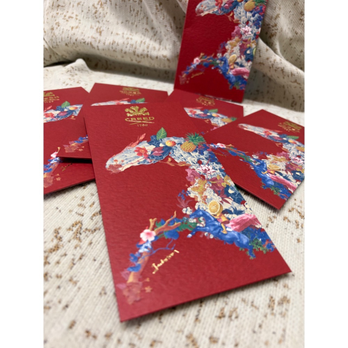 CREED紅包 限量2026金駿奔騰迎春紅包袋(1組5入）精品紅包