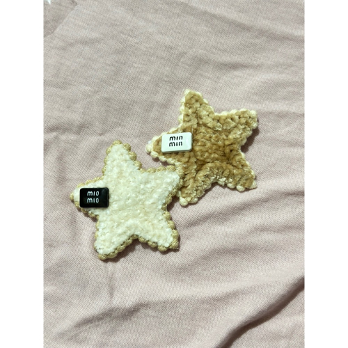 星星絨毛BB夾