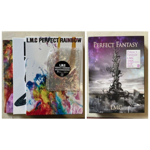 [二手/日本初回限定盤/不拆售] LM.C PERFECT RAINBOW / PERFECT FANTASY