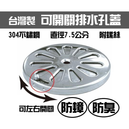 現貨 兩片式排水孔蓋 可開關排水孔蓋 方形地板排水網 地板排水濾網組 地板排水濾網【CF-05A-21931】