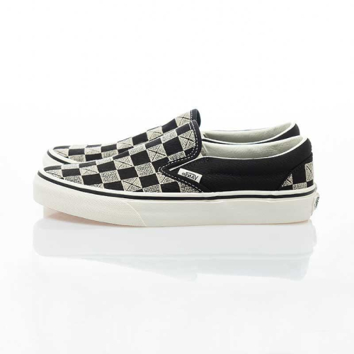 [unclev1966] Vans Slip-on 灰白格 黑白 叉叉 條紋 百搭 滑板鞋 懶人鞋