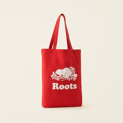 RS代購 Roots全新正品優惠 Roots配件-典海狸帆布包 滿額贈購物袋