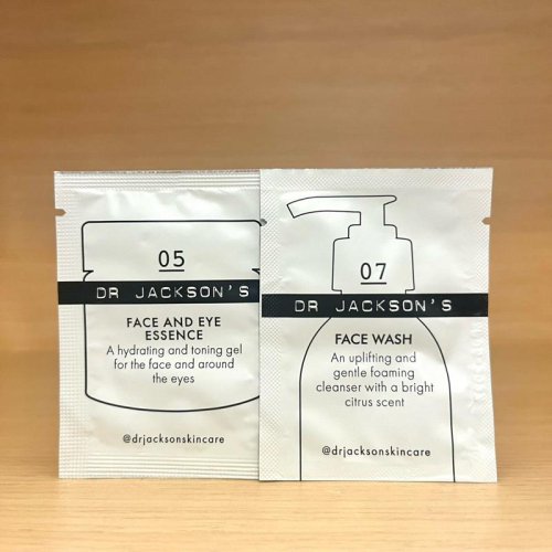 栗子美妝?｜10/10 HOPE DR.JACKSON＇S 05臉部凝露 2ml 07潔顏露 1.5ml 試用包