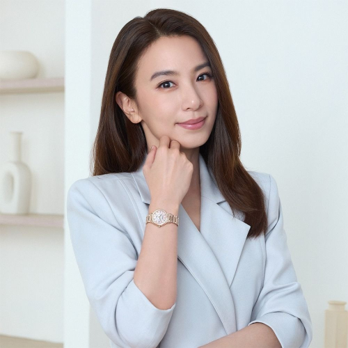 CITIZEN 星辰 xC 限量 Hebe廣告款 光動能 電波對時 鈦金屬 鑲鑽女錶ES9498-69N