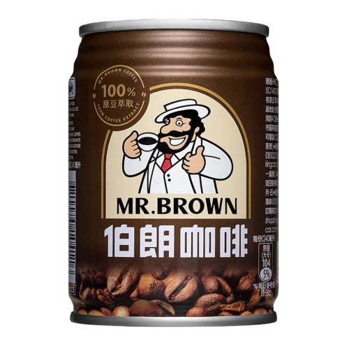 金車 伯朗咖啡240 ml 咖啡