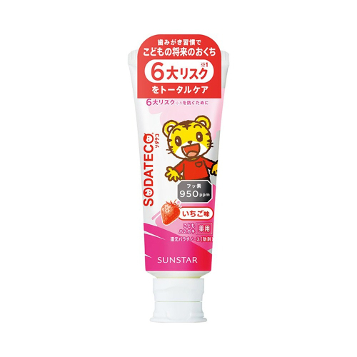 日本 SUNSTAR 三詩達 巧虎 兒童牙膏 預防蛀牙 70g