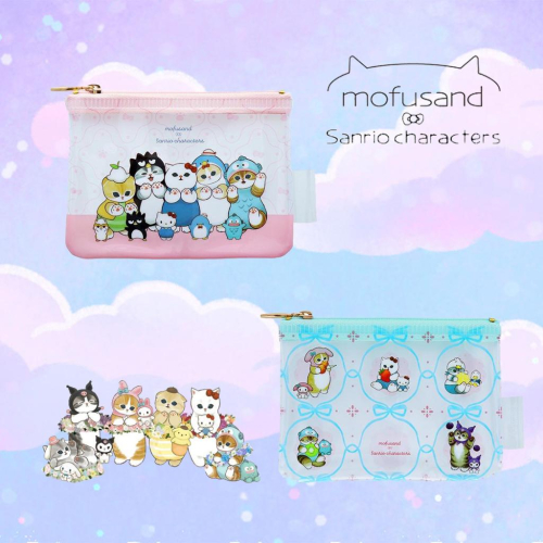 「日本??」零錢包-貓福珊迪 MOFUSAND 三麗鷗SANRIO正版授權