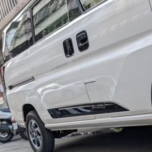 [J SPACE 廂車專用] 車側人魚線 飾蓋 | 亮黑 運動風腰線飾條 ｜J SPACE配件｜J SPACE改裝