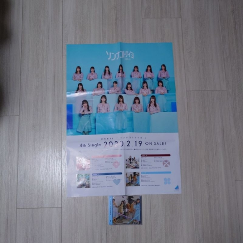 日向坂46 才沒有這回事呢 普通盤 附海報