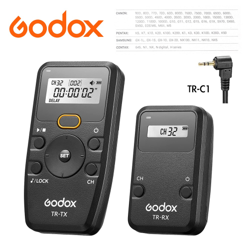 【eYe攝影】 GODOX 神牛 TR-C1 無線定時 Canon 800D 90D XT3 XH1 XE3 XT4