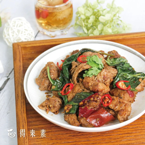 【萊素客棧】得來素 辣炒G丁 四川料理 安心食用 冷凍 全素 素食