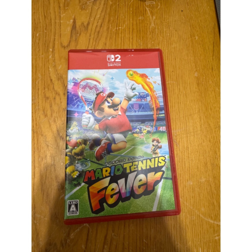 Ns2 瑪利歐網球 狂熱 Fever 日版 可支持中文 二手