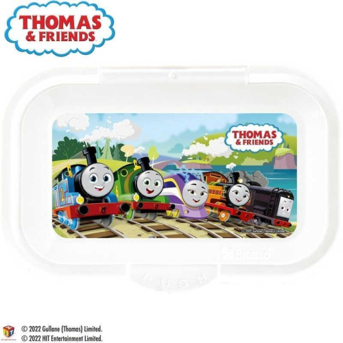 【168JAPAN】日本製 EDISON Bitatto 彈蓋式 濕紙巾蓋 湯瑪士小火車B2Z-1 重覆黏貼