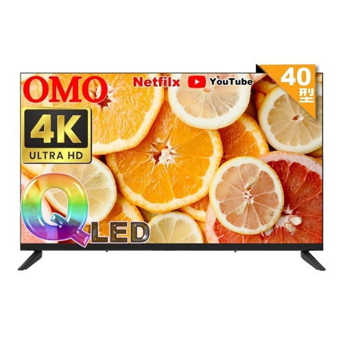 【omo】 40型FHD QLED 智慧聯網液晶顯示器(不含安裝)