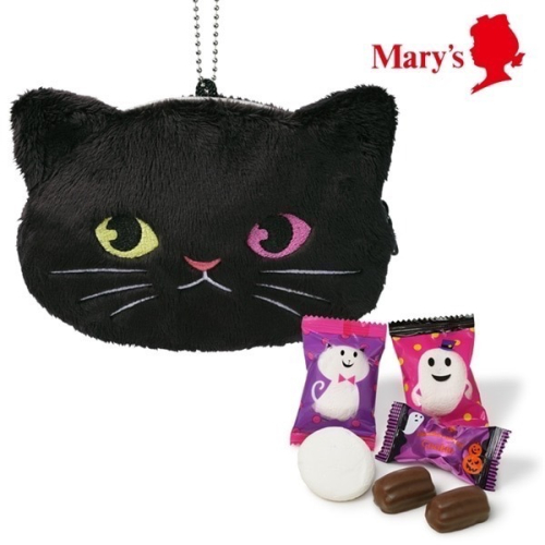 現貨 日本 Mary’s 2025 萬聖節 限定 黑貓 零錢包 萬用包 禮物