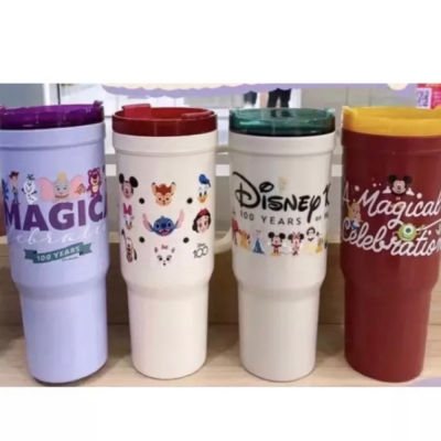 《泰國7-11限定》迪士尼 Disney 100週年 x 7-11 聯名冷水杯