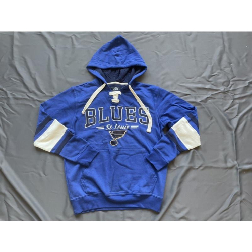 【I5】全新NHL GIII官方商品聖路易藍調 St. Louis Blues帽T SZ M